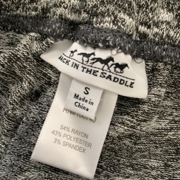 NEW BACK IN THE SADDLE HORSE EMBROIDERED PANTS SIZE:S - Picture 4 of 5